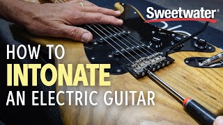 How to Intonate an Electric Guitar [upl. by Adnorahc120]