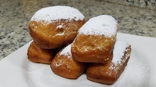 HOMEMADE BEIGNET RECIPE HOW TO MAKE BEIGNET FROM SCRATCH [upl. by Einnoc]