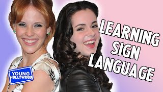 SWITCHED AT BIRTHs Vanessa Marano amp Katie Leclerc Reveal Crying Scene Secrets [upl. by Yraeg449]