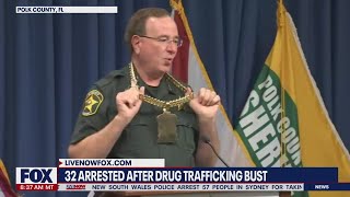 WATCH Polk County Sheriff raps song about drug busts  LiveNOW from FOX [upl. by Llenil988]