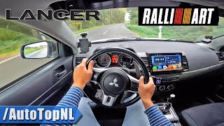 Mitsubishi Lancer Ralliart POV Test Drive by AutoTopNL [upl. by Haron413]