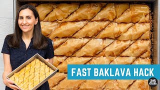 Lebanese Baklava  My Easy amp Fast Method [upl. by Alodi]