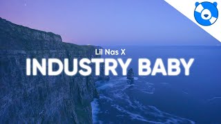 Lil Nas X  INDUSTRY BABY Clean  Lyrics feat Jack Harlow [upl. by Euf]