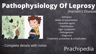 Pathophysiology of Leprosy [upl. by Yoral]