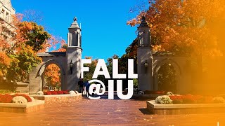 A walk through campus  Fall in Bloomington [upl. by Huntlee704]