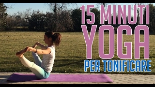 15 Minuti  Yoga per tonificare [upl. by Assej]