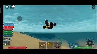 How to finish the pirate n glowing fish quest in Scuba diving at Quill lake Roblox [upl. by Woo848]