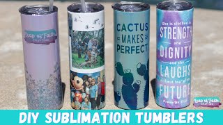 How to Sublimate a Tumbler for Beginners [upl. by Ettevey]