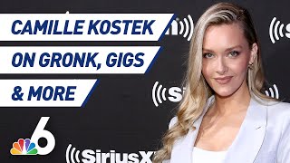 Model Camille Kostek Talks Gronk Sports Illustrated Cover amp More  NBC 6 [upl. by Dunstan]