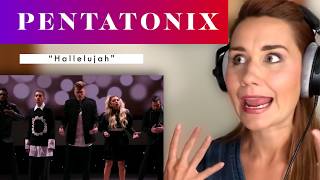 Vocal CoachOpera Singer REACTION amp ANALYSIS Pentatonix quotHallelujahquot 2016 Christmas [upl. by Notyard398]