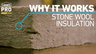 Why It Works ROCKWOOL Stone Wool Insulation [upl. by Lucky]