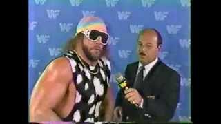 Macho Man Randy Savage Interview 07181987 [upl. by Roanne]