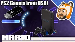 How to Play PS2 Games from USB Using OPL  4GB Games Cover Art amp More [upl. by Erbma664]