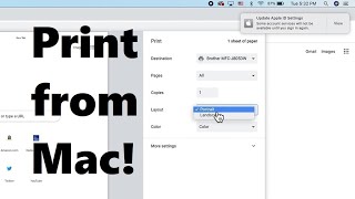 How to Print on a Mac [upl. by Neill]