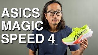 ASICS Magic Speed 4 [upl. by Oinotnas]