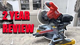 Milwaukee 7 14quot Miter Saw Review [upl. by Riba285]