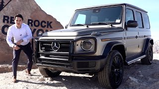 2020 Mercedes G Wagon  NEW G550 G Class Full REVIEW AMG Geländewagen [upl. by Auod]