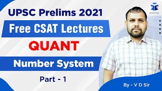 FREE Intensive CSAT Revision  UPSC Prelims 2021  Quant Day 1 [upl. by Tennos466]