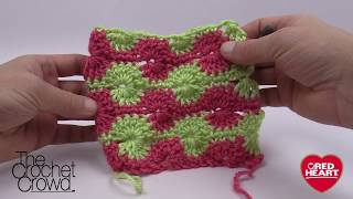 Crochet Catherine Wheel Stitch  EASY  The Crochet Crowd [upl. by Patton409]