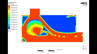 ANSYS Fluent Tutorial Two Phase VOF Fluid Flow with Conjugate Heat Transfer Analysis [upl. by Nosnibor]