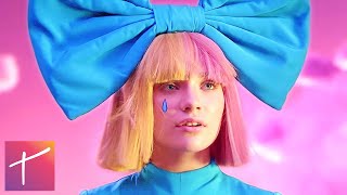 Maddie Ziegler Is Back As Sia In LSD’s Trippy ‘Thunderclouds’ Music Video [upl. by Nnair]