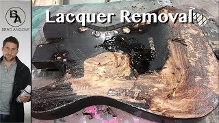 How to remove a lacquer finish [upl. by Inahet]