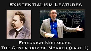 Friedrich Nietzsche  Genealogy of Morals part 1  Existentialist Philosophy amp Literature [upl. by Hajar]