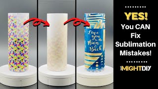 How to Fix a Messed Up Sublimation Tumbler [upl. by Lowndes]