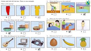 Movers 1  Test 1  Part 4  Listening with Answer Booklet [upl. by Laenahtan842]