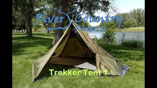 Trekker Tent 10 Setup and Overview [upl. by Eterg133]