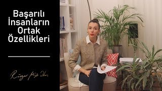 Başarılı İnsanların Ortak Özellikleri [upl. by Villada379]