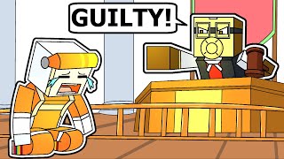 Minecraft but I WAS SENTENCED GUILTY on the SOCK SMP [upl. by Lunsford868]