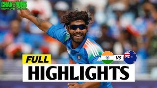 India vs New Zealand ICC Champions Trophy 2025 Match Highlights  IND Vs NZ Highlights [upl. by Acsisnarf]