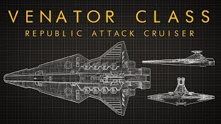 Star Wars Venator Class Star Destroyer  EXTENDED BREAKDOWN [upl. by Alesi]