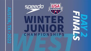 Day 2 West Finals  2022 Speedo Winter Junior Championships West [upl. by Aseiram]