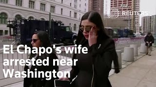 El Chapos wife arrested near Washington [upl. by Macegan]