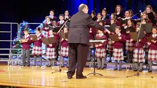 FULL VERSION of Om Jai Jagdish hare aarti sung by Canadian kids at a Christmas Concert [upl. by Laehcimaj415]