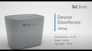 SoClean Disinfector Setup [upl. by Chrissa]