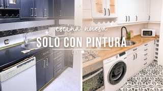 REMODELACIÓN DE COCINA CON POCO DINERO💰😱 KITCHEN REMODELING LOW COST  Proceso al completo [upl. by Jonathan]