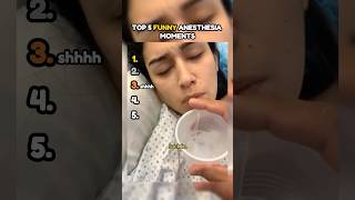 Top 5 Funniest Anesthesia Reactions part 34 🤣 shorts [upl. by Ielirol]