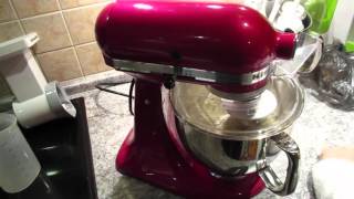 Brotteig kneten Kitchenaid [upl. by Ling443]