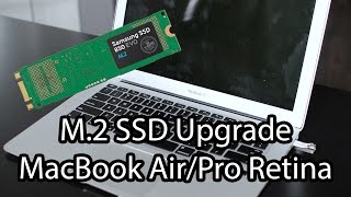 Upgrade Your Macbook Air SSD with Any M2 SATA Drive [upl. by Doughman]