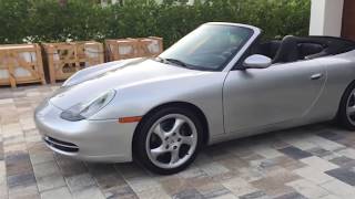 1999 Porsche 911 Carrera Convertible Review and Test Drive by Bill Auto Europa Naples [upl. by Cavit625]