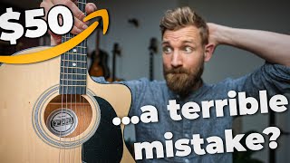 I bought the CHEAPEST GUITAR on AMAZON  A bargain or [upl. by Waite]