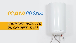 Installer un chauffe eau électrique ballon deau chaude ou cumulus  Tutoriel chauffe eau [upl. by Yeslek]