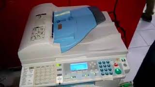 TUTORIAL HOW TO OPERATE RICOH MP171201  COPIER PRINTER SCANNER  A STEPBYSTEP GUIDE [upl. by Deibel498]