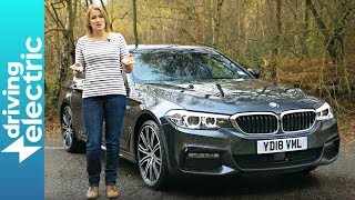 BMW 530e iPerformance PHEV review  DrivingElectric [upl. by Lashond]