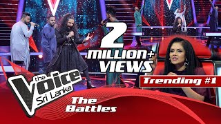 The Battles  Kasun LakinduPasindu V Janitha Nipun  Hey Ganaraya  The Voice Sri Lanka [upl. by Suzy147]