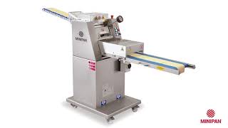 MINIGRISS Forming machine for grissini and bread snacks [upl. by Nerual]