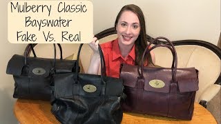 Mulberry Classic Bayswater Real vs Fake  How to Authenticate  Heritage [upl. by Nagorb543]